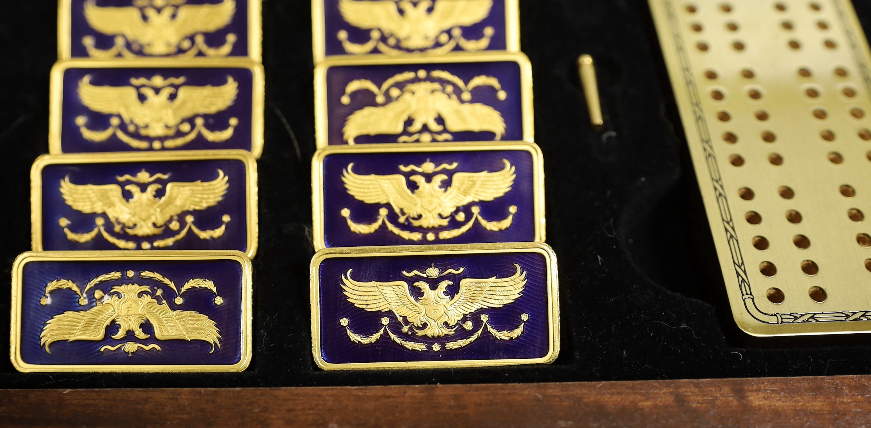 Imperial Dominoes set by House of Faberge